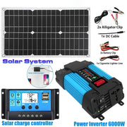 60W Home & Outdoor Solar Power System by Habicare