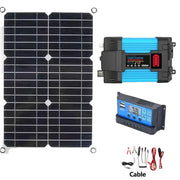 60W Home & Outdoor Solar Power System by Habicare