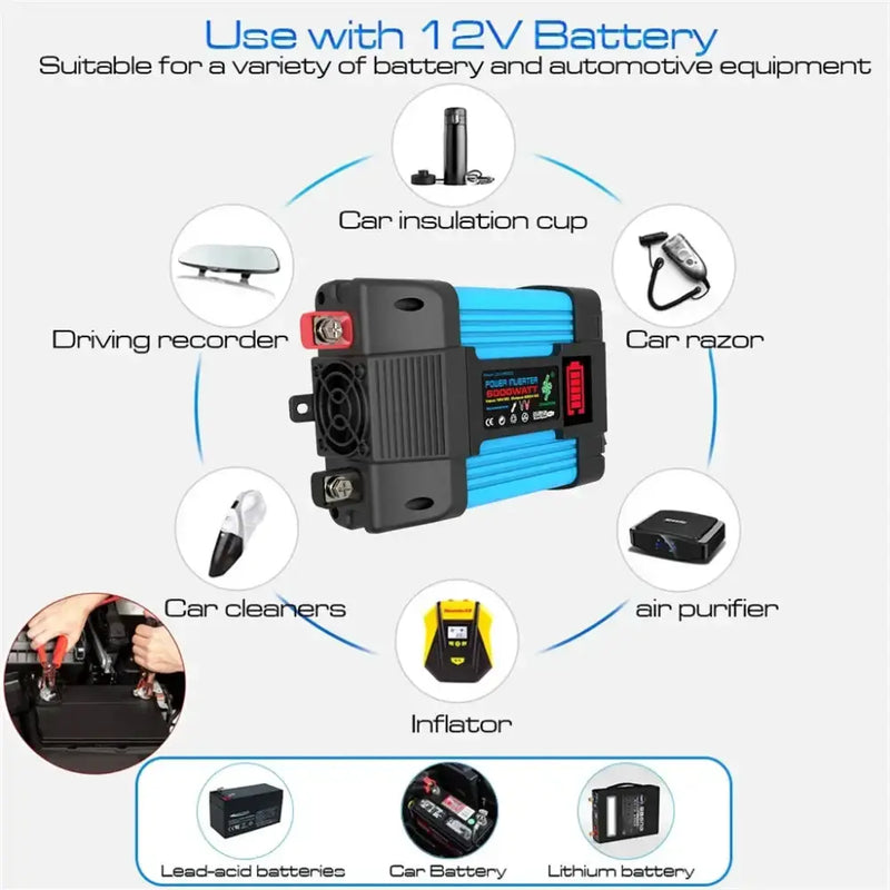 60W Home & Outdoor Solar Power System by Habicare