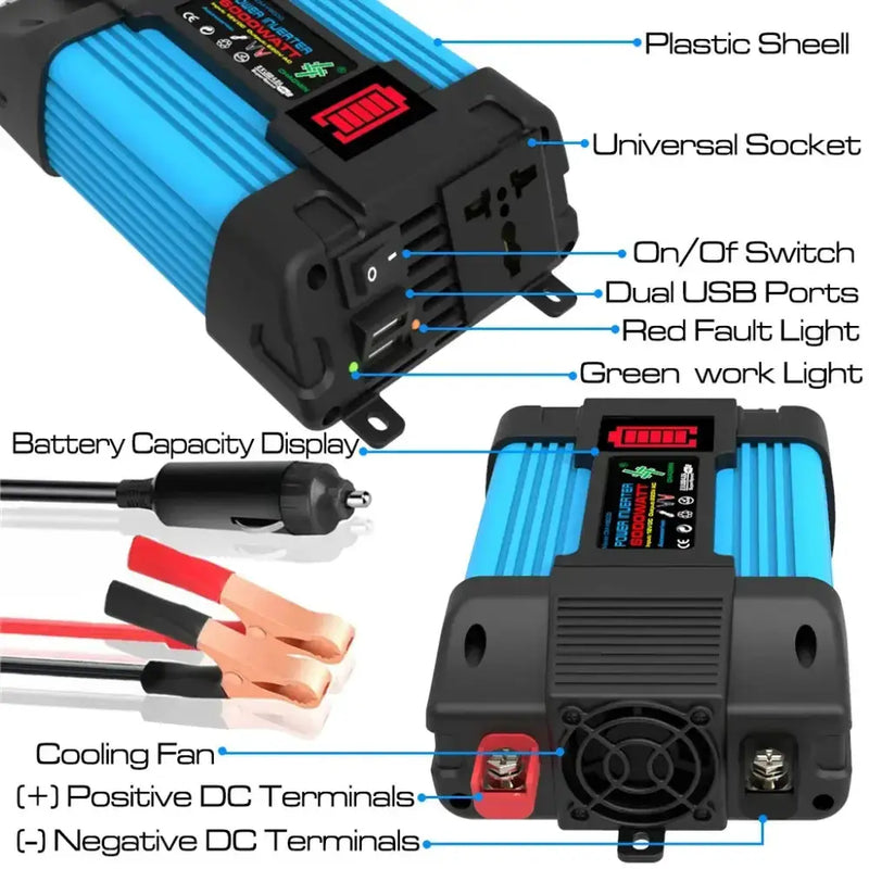 60W Home & Outdoor Solar Power System by Habicare