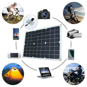 60W Home & Outdoor Solar Power System by Habicare