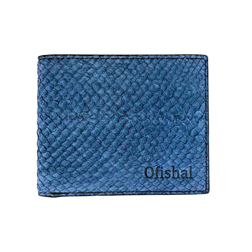 Fish Leather Bifold Wallet by Ofishal