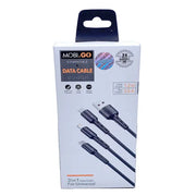 Mobigo 1.2m 3 In 1 Cable GO3TLM by 9eight5
