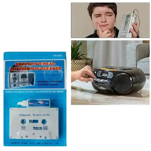 Habicare 605 Cassette Tape Head Cleaner & Demagnetizer Kit 605 Cassette Tape Head Cleaner & Demagnetizer Kit