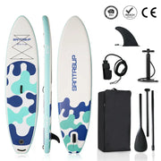 Inflatable SUP Paddle Board for Beginners (Surfing) by Action Outdoors Limited
