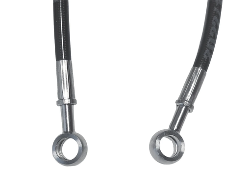 Braided Stainless Steel Teflon Hose - Banjo to Banjo - 5m by Trojan