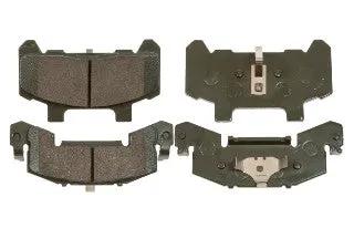 DeeMaxx Green Semi-Metallic Pads x4