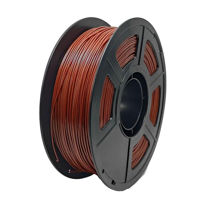 1KG PETG 1.75mm 3D Printer Printing Filament - Brown by salelink.co.nz