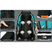 60L Camping & Hiking Backpack – Lightweight Travel Backpack for Outdoor Adventures HNHM1111 by ECOTREK