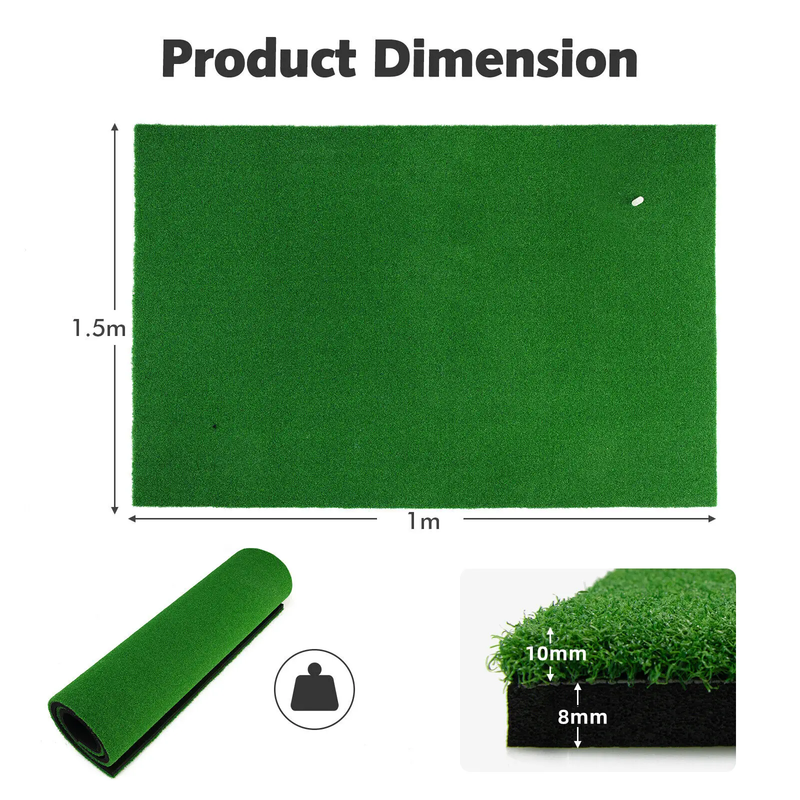 1x1.5M Golf Practice Mat by salelink.co.nz