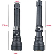 XHP90 3000LM Tactical 3 Mode Zoom Flashlight LED Hunting Torch by salelink.co.nz
