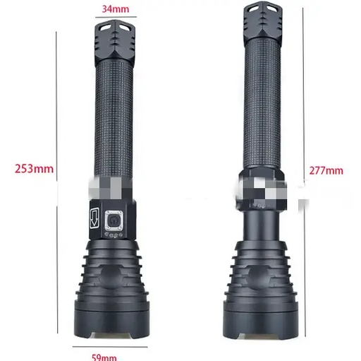 XHP90 3000LM Tactical 3 Mode Zoom Flashlight LED Hunting Torch by salelink.co.nz