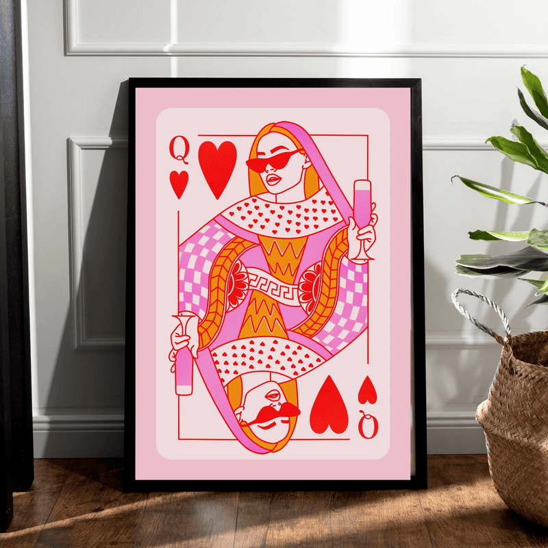 The Queen by Blank Wall Print Shop