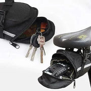 Ecotrek Bicycle Saddle Bag – Lightweight Velcro Seat Bag for MTB, Road Bike & E-Bike JS15505 by ECOTREK