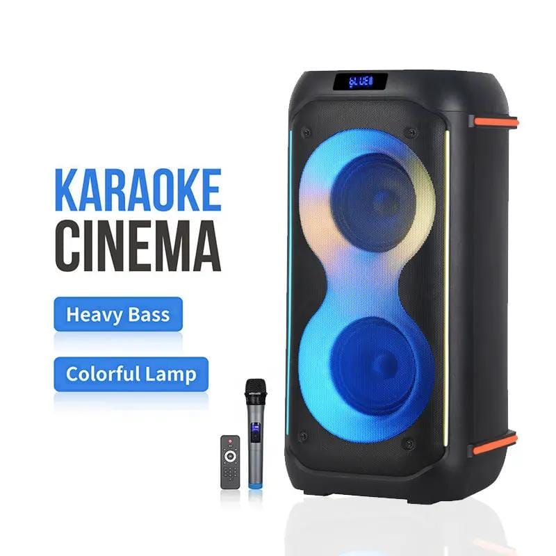 Kiwi Grab Kiwi Grab Bluetooth party speaker with microphone 2 x 6.5″ bass Partybox 610 Bluetooth party speaker with microphone 2 x 6.5″ bass Partybox 610