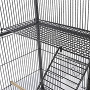 175.5cm H Extra Large Pet Cage Mobile Large Bird Cage Parrot Cage by Yaheetech