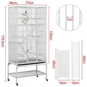 69’’H Extra Large Bird Cage by Yaheetech