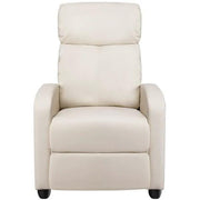 Yaheetech Recliner Chair Recliner Sofa Adjustable Modern Single Reclining Chair Upholstered Sofa Recliner Chair Recliner Sofa Adjustable Modern Single Reclining Chair Upholstered Sofa