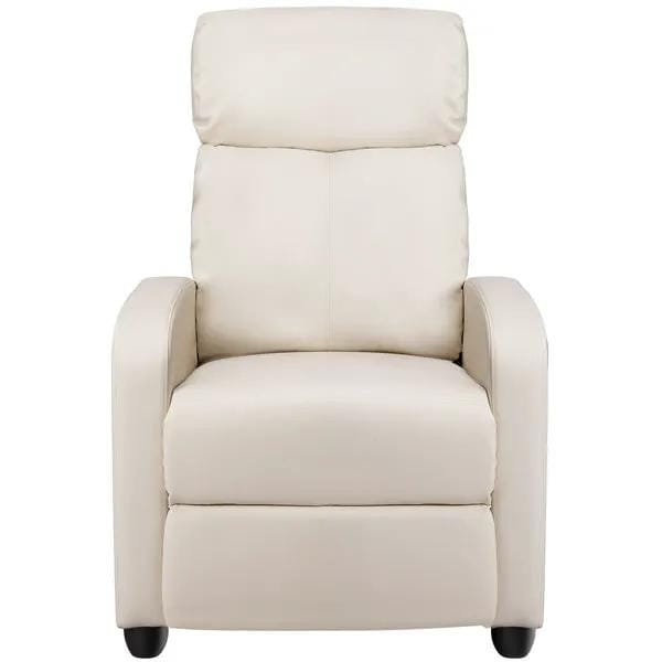 Yaheetech Recliner Chair Recliner Sofa Adjustable Modern Single Reclining Chair Upholstered Sofa Recliner Chair Recliner Sofa Adjustable Modern Single Reclining Chair Upholstered Sofa