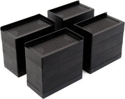 4Pcs Furniture Risers 11cm by salelink.co.nz