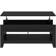 Yaheetech L 120cm Lift Top Coffee Table w/Hidden Compartment & 2 Open Shelves L 120cm Lift Top Coffee Table w/Hidden Compartment & 2 Open Shelves