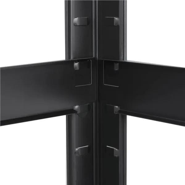 5-Tier Metal Storage Shelving Adjustable Display Rack Unit Overhead Storage Shelves by Yaheetech