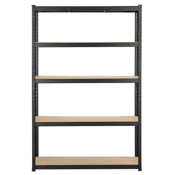 5-Tier Metal Storage Shelving Adjustable Display Rack Unit Overhead Storage Shelves by Yaheetech