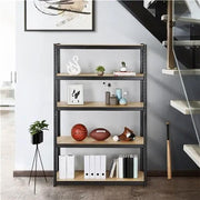 5-Tier Metal Storage Shelving Adjustable Display Rack Unit Overhead Storage Shelves by Yaheetech