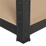 5-Tier Metal Storage Shelving Adjustable Display Rack Unit Overhead Storage Shelves by Yaheetech