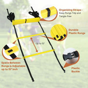 Agility Ladder Agility Training Ladder Speed 12 Rung 20ft by salelink.co.nz
