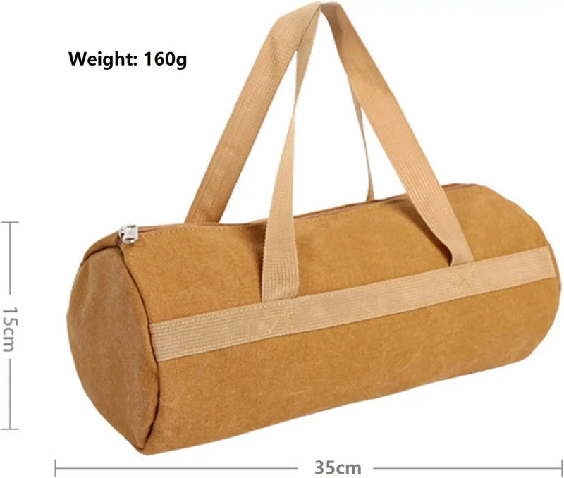 Ecotrek Large Tent Stake & Tool Bag – Canvas Camping Pegs Bag with Zipper HL51606 by ECOTREK