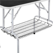 Yaheetech Foldable Pet Grooming Table Stainless Steel Arm Frame Height Adjustable Foldable Pet Grooming Table Stainless Steel Arm Frame Height Adjustable