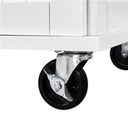Yaheetech Stainless Steel Top Rolling Kitchen Island Cart Kitchen Trolley Stainless Steel Top Rolling Kitchen Island Cart Kitchen Trolley