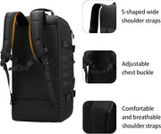 Ecotrek 80L Travel Duffel Backpack | Foldable Convertible Holdall with Hidden Straps CP7286 by ECOTREK