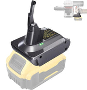 Dewalt 18V 20V Battery to Dyson V7 V8 Adapter Converter by salelink.co.nz