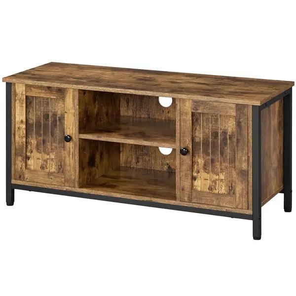 Cabin TV Stand TV Cabinet TV Stand for TVs up to 50-Inch by Yaheetech