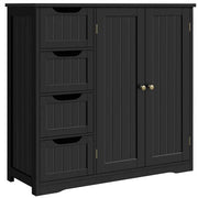Yaheetech Furniture Organizer Bathroom Floor Cabinet Side Storage Cabinet Furniture Organizer Bathroom Floor Cabinet Side Storage Cabinet