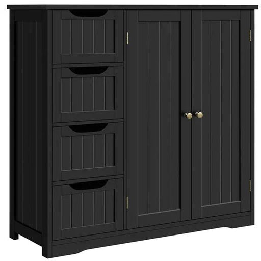 Yaheetech Furniture Organizer Bathroom Floor Cabinet Side Storage Cabinet Furniture Organizer Bathroom Floor Cabinet Side Storage Cabinet