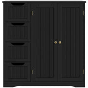 Yaheetech Furniture Organizer Bathroom Floor Cabinet Side Storage Cabinet Furniture Organizer Bathroom Floor Cabinet Side Storage Cabinet