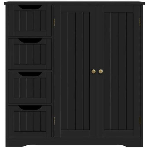 Yaheetech Furniture Organizer Bathroom Floor Cabinet Side Storage Cabinet Furniture Organizer Bathroom Floor Cabinet Side Storage Cabinet