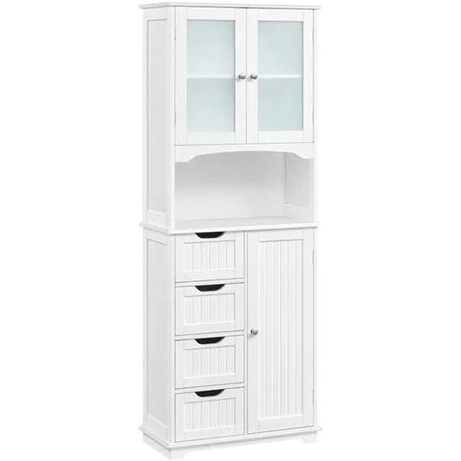 Yaheetech 65.5″ Tall Bathroom Storage Cabinet, Freestanding Bathroom Cabinet 65.5″ Tall Bathroom Storage Cabinet, Freestanding Bathroom Cabinet