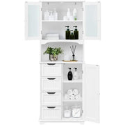 65.5″ Tall Bathroom Storage Cabinet, Freestanding Bathroom Cabinet by Yaheetech