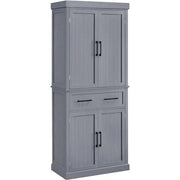 Tall Pantry Cupboard Freestanding Storage Cabinet Kitchen Pantry by Yaheetech