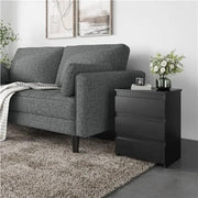 1x 2-seater sofa and 2x suited oversized armchair Sofa Set by Yaheetech