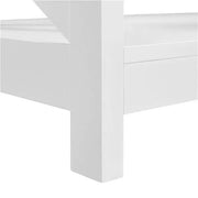 Yaheetech Two Tier Coffee Table With Storage Shelf Modern Accent Cocktail Table Yaheetech Two Tier Coffee Table With Storage Shelf