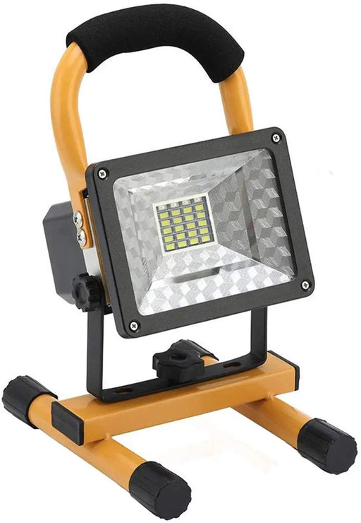 Rechargeable Portable LED Work Light with Stand,24LEDs,30W, Waterproof by dealonline.co.nz