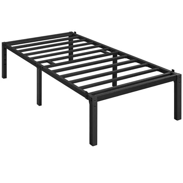 Yaheetech Yaheetech Metal Platform Bed Frame With Heavy Duty Steel Slat Support Yaheetech Metal Platform Bed Frame With Heavy Slats