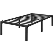 Yaheetech Yaheetech Metal Platform Bed Frame With Heavy Duty Steel Slat Support Yaheetech Metal Platform Bed Frame With Heavy Slats