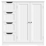 Furniture Organizer for Bathroom Wooden Bathroom Floor Cabinet by Yaheetech