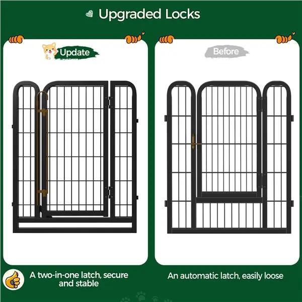 Yaheetech 16 Panels Heavy Duty Dog Pen Playpen Dog Fence 16 Panels Heavy Duty Dog Pen Playpen Dog Fence